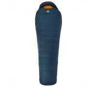 Mountain Equipment - Helium 250 - Sacco a pelo in piuma Regular - Body Size: 185 cm Zip: Right blu