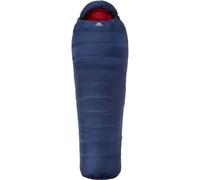 Mountain equipment women s helium 600 regular sleeping bag blue