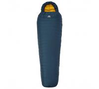 Mountain Equipment - Helium Solo - Sacco a pelo in piuma Regular - Body Size: 185 cm Zip: Right blu