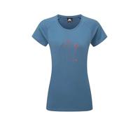 Mountain Equipment Maglietta da donna Mountain Flower, Stellare blu, 42-44