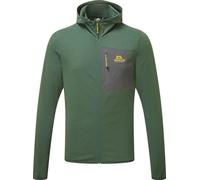 Mountain Equipment - Pile stretch leggero - Lumiko Hooded Jacket Fern/Ombre per Uomo in Pelle - Taglia M - Verde