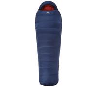 Mountain Equipment - Sacco a pelo in piuma - Helium 600 W Medieval Blue in Pelle - Taglia Sinistra - Blu navy