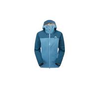 Mountain equipment saltoro women s waterproof jacket blue