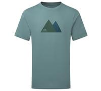 Mountain Equipment - Twin Peaks Tee - T-shirt L turchese
