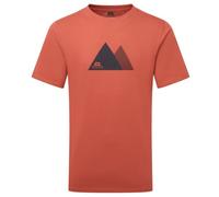 Mountain Equipment - Twin Peaks Tee - T-shirt S rosso