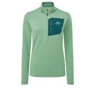 Mountain Equipment - Women's Lumiko Zip-T - Pullover in pile 40 turchese