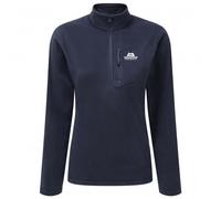 Mountain Equipment - Women's Micro Zip Tee - Pullover in pile 36 blu