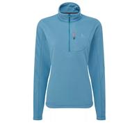 Mountain Equipment - Women's Micro Zip Tee - Pullover in pile 38 blu