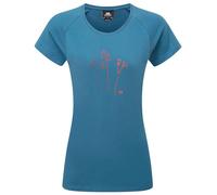 Mountain Equipment - Women's Mountain Flower Tee - T-shirt 42 blu