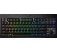 Mountain Everest Core - tastiera - retroilluminazione - USB-C - QWERTY - USA - interruttore a chiave CHERRY MX Silent Red - ner