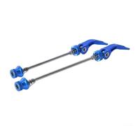 Mountain For Bike Set di spiedini a sgancio rapido, in lega di alluminio per asse anteriore e posteriore CNC, albero in acciaio ad alta resistenza per mozzo anteriore e posteriore da 100 mm, design