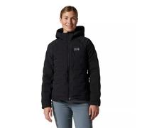 Giacca con cappuccio Mountain Hardwear Stretchdown nero donna - S