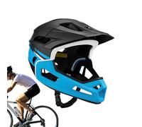 Mountain Helmet - Full Face Removable Liner Visor, Shock Absorption Cycling Protective Gear, Maximum Head Safety Capability, Professionals Beginners Cyclists Riders Instrument