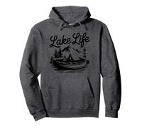 Mountain Lake Life Nautici all'aperto Camper & Amanti della Natura Felpa con Cappuccio