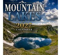 Mountain Lakes Calendar 2027: Alpine Lake Scenery