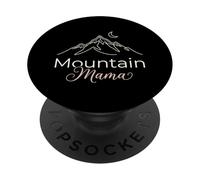 Mountain Mama All'aperto Mamma Escursioni PopSockets PopGrip Adesivo