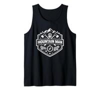 Mountain Man Outdoor Self Reliance Wilderness Mindset Emblema Canotta