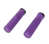 Mountain - Manopole ergonomiche in gomma progettate per comfort e controllo a lungo termine (viola)