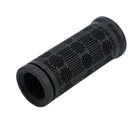 Mountain - Manopole per manubrio in gomma TPR, 22,2 mm, set di impugnature lunghe e corte, sicure per ciclismo, comode protezioni per le mani per una facile installazione (75 mm + 75 mm)