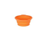 Mountain Paws Ciotola pieghevole in silicone per cani con anello di fissaggio