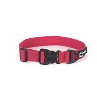 Mountain Paws Collare per cani extra resistente con punto di attacco per | Gamma di taglie per adattarsi a collo da 26 a 68 cm. Piccolo, Rosso