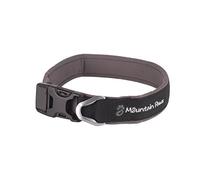 Mountain Paws - Collare per cani, taglia L, colore: Nero