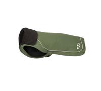 Mountain Paws Impermeabile e antivento Cordura foderato in pile per cani impermeabile e antivento, verde, taglia M