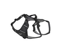 Mountain Paws Pettorina per cani a 3 cinghie, adatta per torace da 46 a 108 cm, con maniglia centrale e profili riflettenti