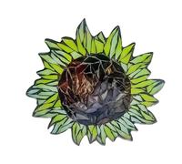 Mountain Range Glass Mosaico - Puzzle Di Piastrelle Artigianali, Kit Acrilico Artistico | Home Decoration Mosaico Set Per Progetti Per Principianti, Display Arte Artigianale Colore Glass Gernin