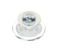 Mountain River Faith Verse Deep Waters Comfort Citazione PopSockets PopGrip per MagSafe