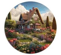 Mountain Village Cottage Puzzles Intrattenimento Creativo 1000 Pezzi Giochi Alpine Chalet Puzzle Relax Decora La Casa Giochi-rompicapo Per Adulti E Ragazzi 1000pcs (67.5x67.5cm)