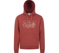 Mountain Warehouse - Felpa con cappuccio "Into The Wild" da uomo MW3348 (XXS) (colore ruggine)