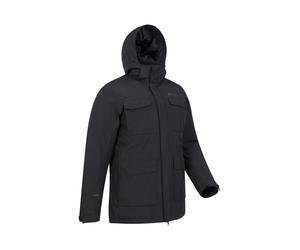 Mountain Warehouse Mountain Warehouse - Concord Uomo - Giacca lunga impermeabile small Nero