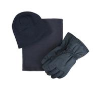 Mountain Warehouse Set Sciarpa Guanti e Cappello Uomo (MW967)