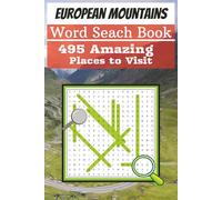 Mountain Word Search Puzzle Book: Word Searches with Easy to Read Print about Nature, Hiking and Europe | 6x9 inches, 110 pages | 50+ Puzzles... Gift for Vacations, Holidays and Free Times
