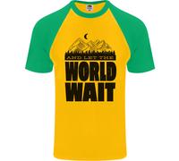 Mountain World Wait Escursionismo Trekking Walking Uomo T-Shirt S/S