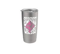 Mountaineering Summit Or Die Peak Bagger Skull Climbing Bicchiere termico in acciaio inox doppia parete