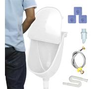 Mounted Wasserlose Urinal Mit Deckel Für Männer- Wall Fixed Toilet,Covered Pee Funnel Toilet Odorless Urine Separator With Lid For Home Motorhome Boy Men Dorm Garden