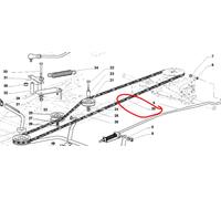 Mountfield Trasmissione Cambio Scatola Cinghia 1538M T38-SD T38M T38SD Manuale
