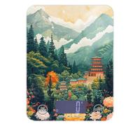 Mountian Beauty Landscape - Bilancia da cucina digitale portatile per alimenti, 5 kg/5 g, con 4 unità per dimagrire e perdere peso spezie (batterie non incluse)