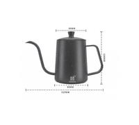Mounting Bracket 600ml Gooseneck Spout Long Mouth Steel Kettle