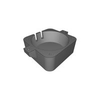 Mounting Frame for Visaton R10s Speaker Compatible with Aircraft Installation