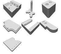 Mounting Kit for Adonstar ADSM201 Microscope Base Plate and Power System