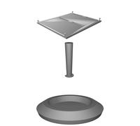 Mounting Kit for Logitech X-56 HOTAS Flight Control System