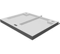 Mounting Plate Compatible with Brabantia Sort & Go Bins 10mm Space Saving Design