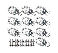 mounting ring lashing rings and cleat ring hook lashing pull hitch ring lashing ring hook lashing pull hitch for trucks trailer,autos(10 pcs)