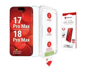 MountMaster Crystal Clear Glass Screen Protector for iPhone 18 Pro Max/for Glass