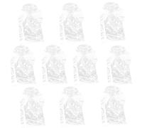 MOUNTTU Balloon Bobo 10pcs da 30 Pollici di Palloncini di Grandi Dimensioni TPU Trasparente Chiaro per riempire Il ripieno Portatile
