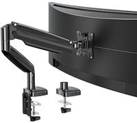 MOUNTUP Ultrawide - Braccio singolo per monitor da 40 pollici, supporto da scrivania per monitor resistente da 3 a 14 kg, supporto per monitor da scrivania con molla a gas per scrivania, supporto VESA