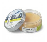 Mountval Cera per Scarpe in Pelle con Cera d'Api B-Wax, 100 ml | Impermeabilizza, nutre e lucida, incolore su tutti i colori, compatibile GORE-TEX, stivali trekking e lavoro